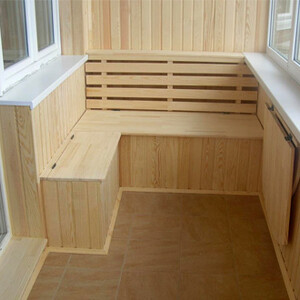 Обшивка балконов и лоджий